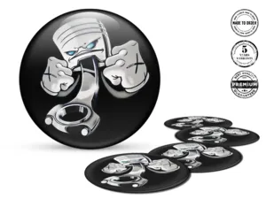 Badge Ruota Look Lusso Cupola Limited Auto